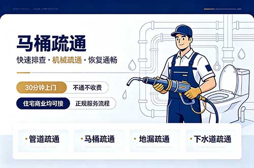 池州马桶疏通